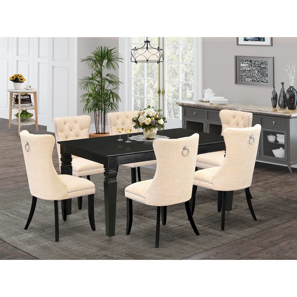 7 Piece Dining Table Set. Picture 2