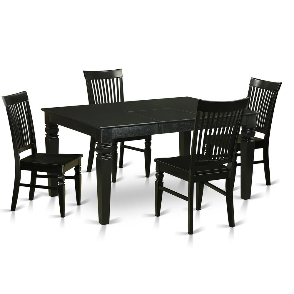 5  Pc  Dining  set-Dining  Table  and  4  Dining  Chairs. Picture 1