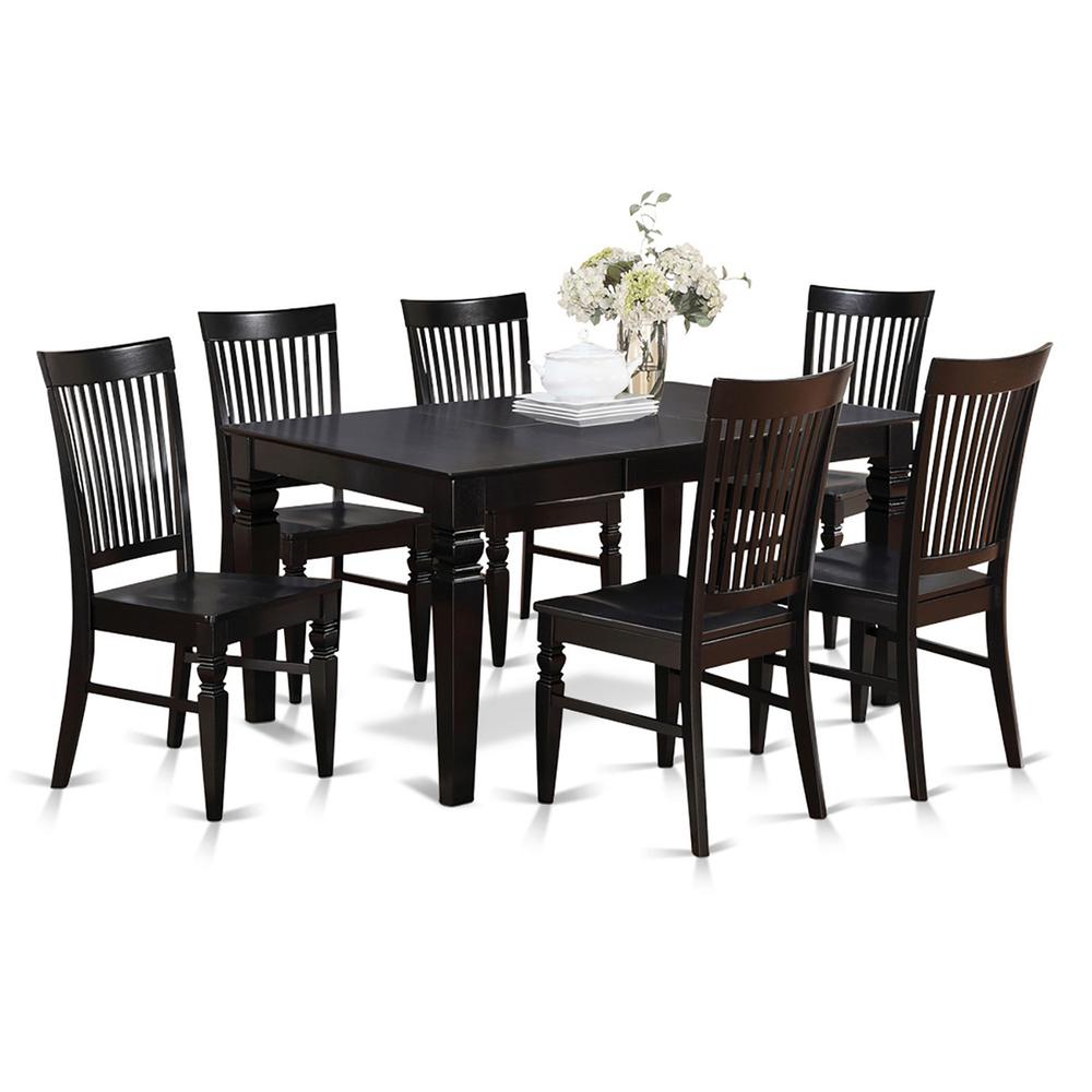 7  Pc  Dining  room  set  for  6-Dining  Table  and  6  Dining  Chairs. Picture 1
