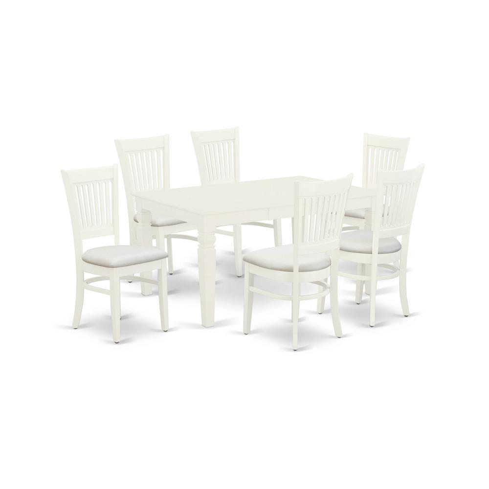 Dining Table- Table Leg Dining Chairs, WEVA7-LWH-C. Picture 1