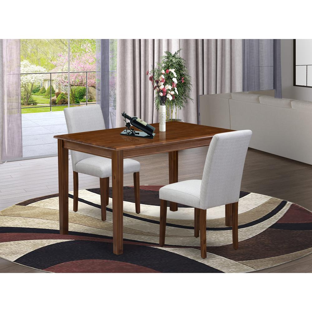3 Piece Dining Table Set Consist of a Rectangle Kitchen Table. Picture 15