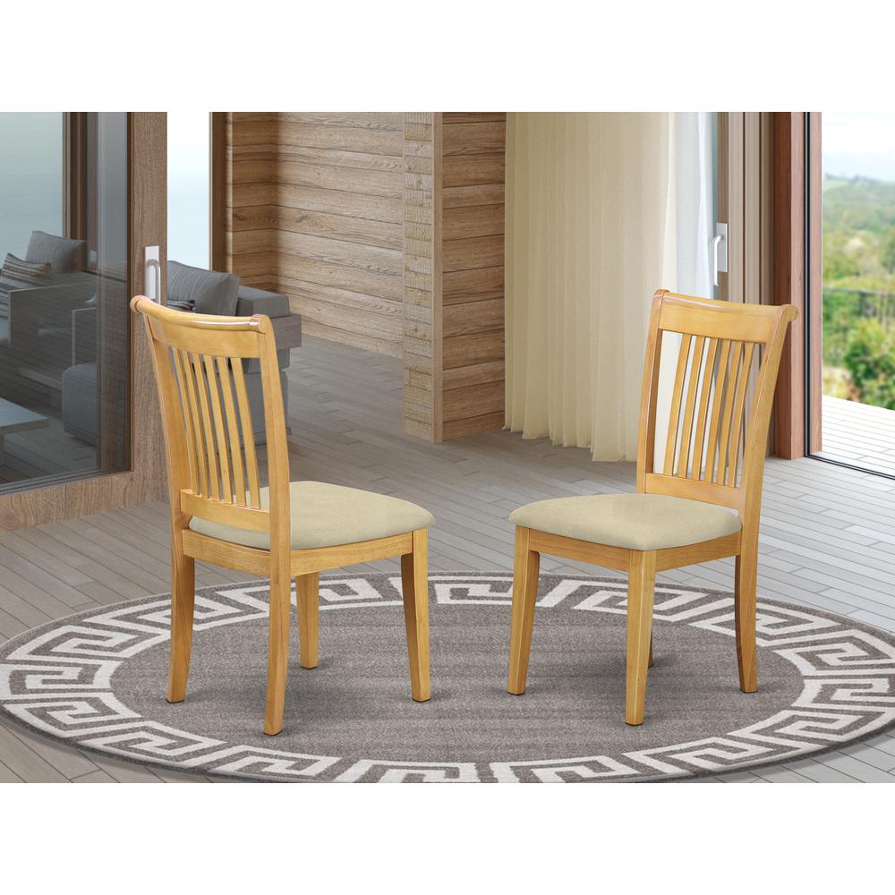 Dining Chair Oak, POC-OAK-C. Picture 2
