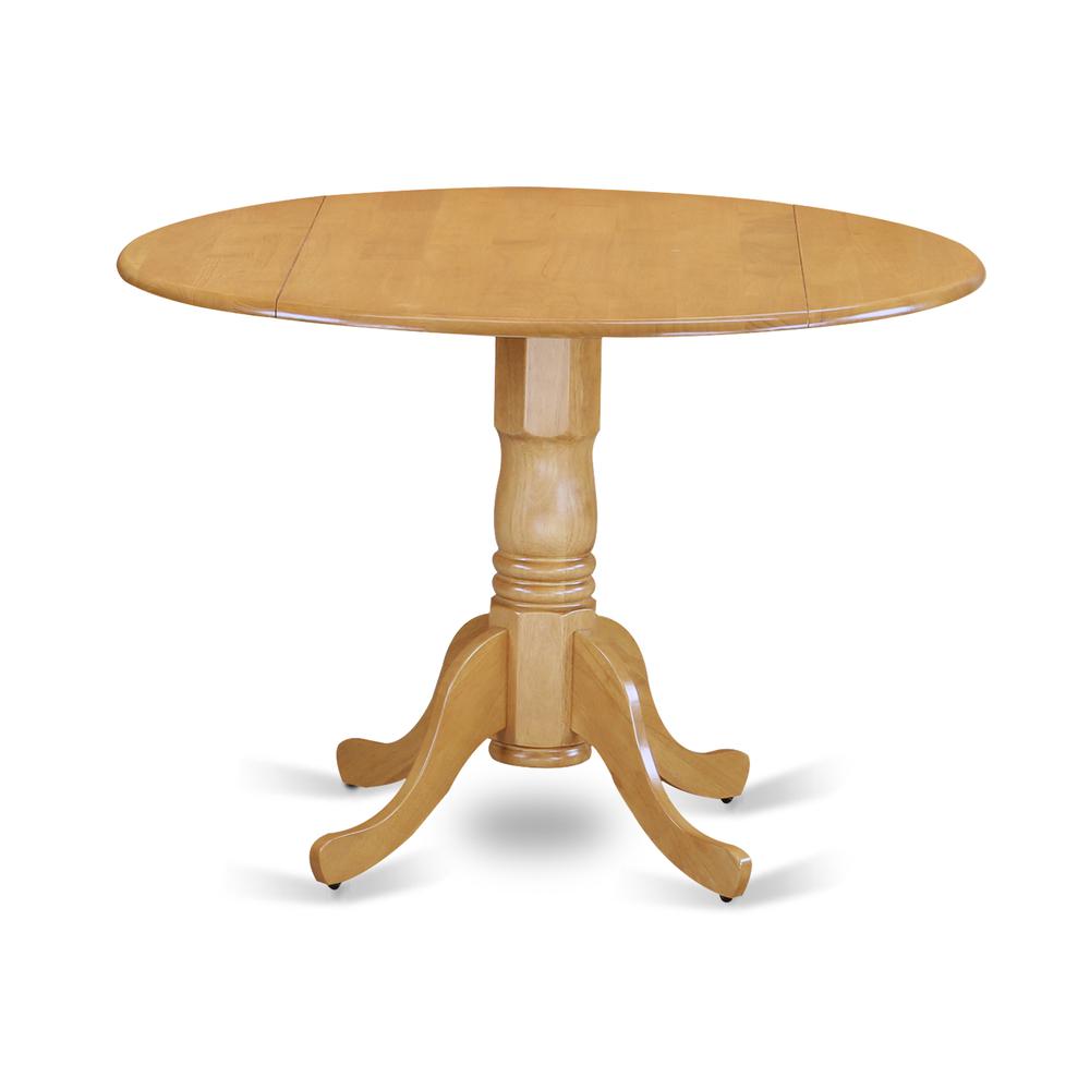 Dining Room Set Oak, DLPO5-OAK-C. Picture 3