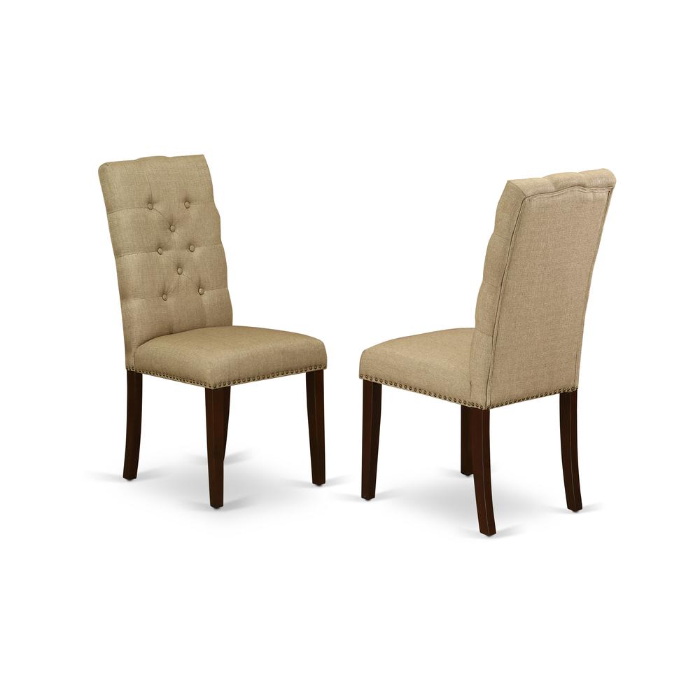 Dining Chair Mahogany, ELP3T16. Picture 1