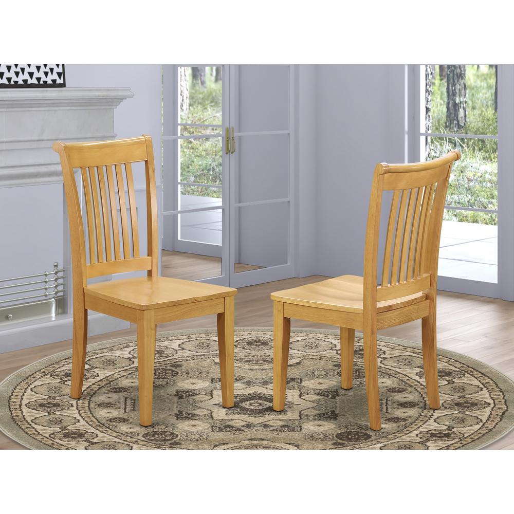 Dining Chair Oak, POC-OAK-W. Picture 2