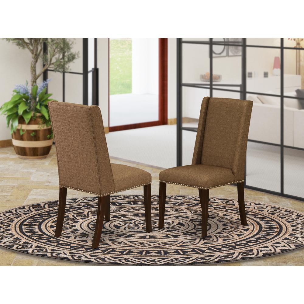 Dining Chair Mahogany, FLP3T18. Picture 2