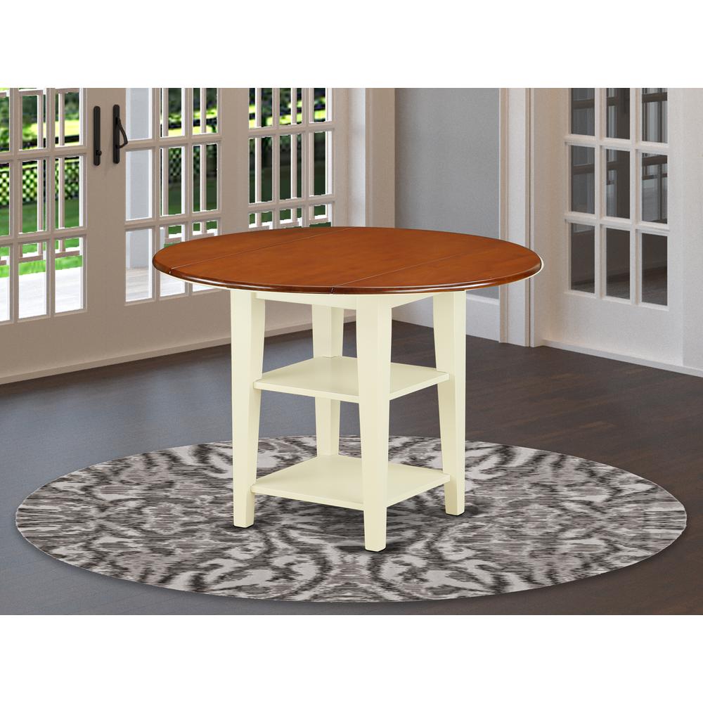 Dining Table Buttermilk & Cherry, SUT-BMK-T. Picture 2