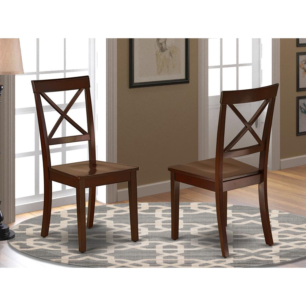 Dining Chair Mahogany, BOC-MAH-W. Picture 11