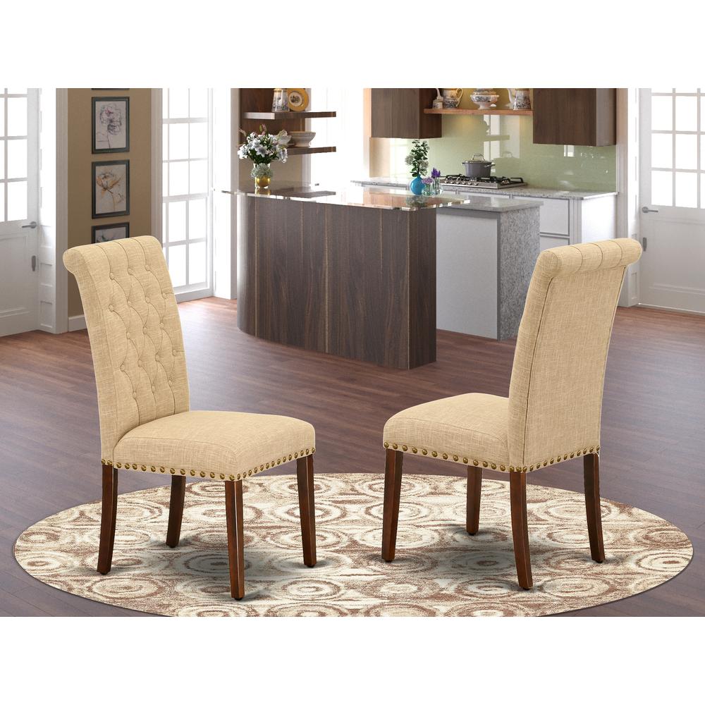 Dining Chair Mahogany, BRP3T04. Picture 2