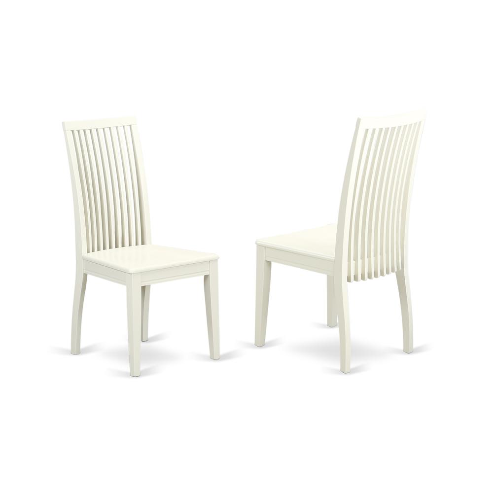Dining Room Set Linen White, OXIP5-LWH-W. Picture 4