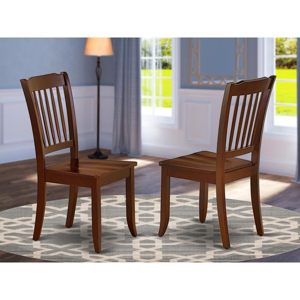 Dining Chair Mahogany, DAC-MAH-W. Picture 2