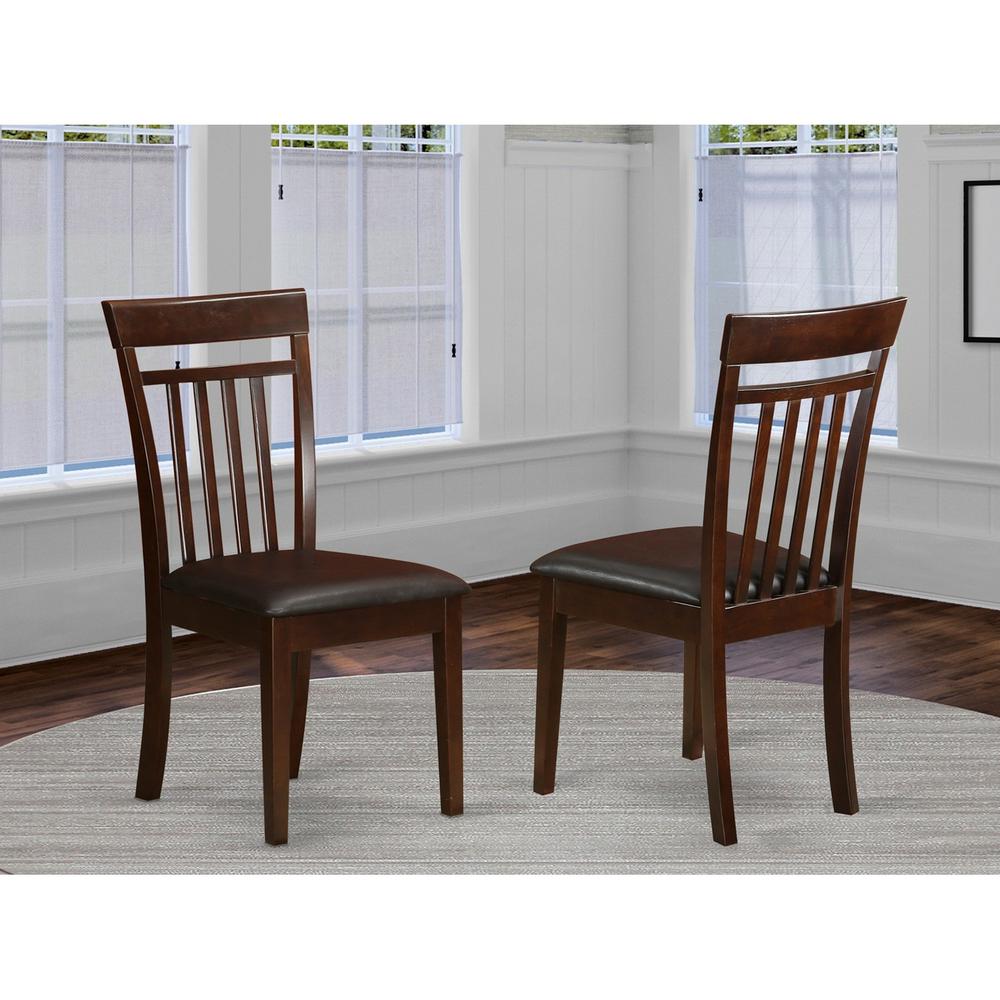 Dining Room Set Mahogany, MZCA5-MAH-LC. Picture 3