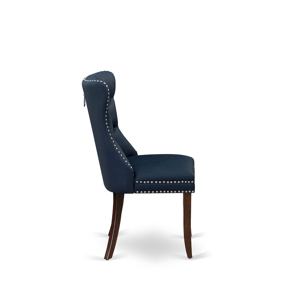 7 Piece Dining Room Furniture Set Consists of a Rectangle Solid Wood Table. Picture 9