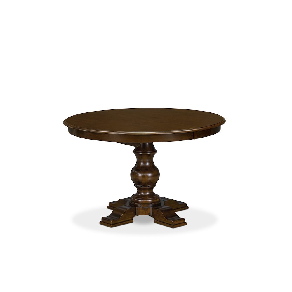 9-Piece Dining Table Set, Espresso. Picture 5
