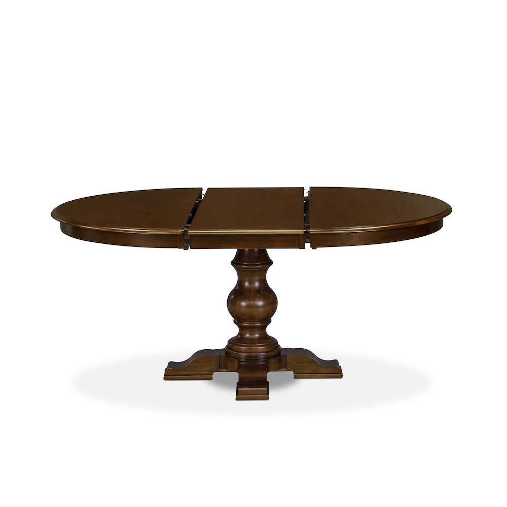 9-Piece Dining Table Set, Espresso. Picture 7