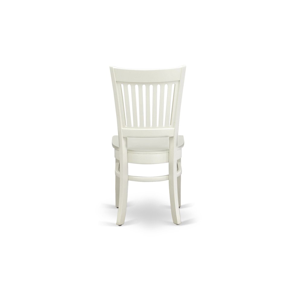 9-Piece Kitchen Dining Table Set, Linen White. Picture 13