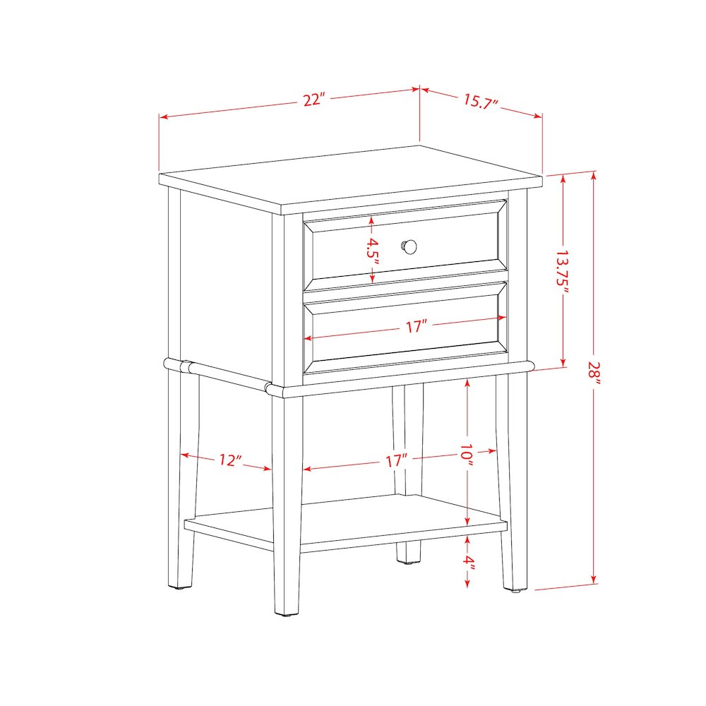 KD16K-2VL0C 3 Pc Bedroom Set - Wooden Bed Dark Khaki Headboard with 2 Wood Night Stand - Black Finish Legs. Picture 7