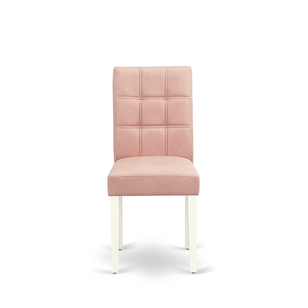 5 Piece Dinner Table Set consists A Mid-Century Dining Table. Picture 8