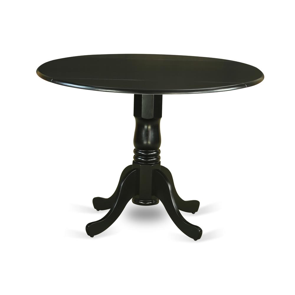 Dining Room Set Black, DLBO5-BLK-W. Picture 3