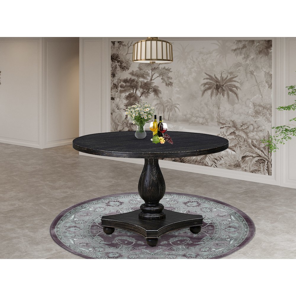 Wood Modern Dining Table. Picture 2