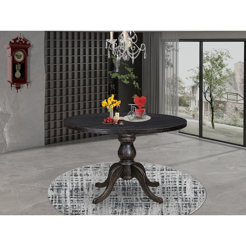 Wood Dining Table. Picture 2