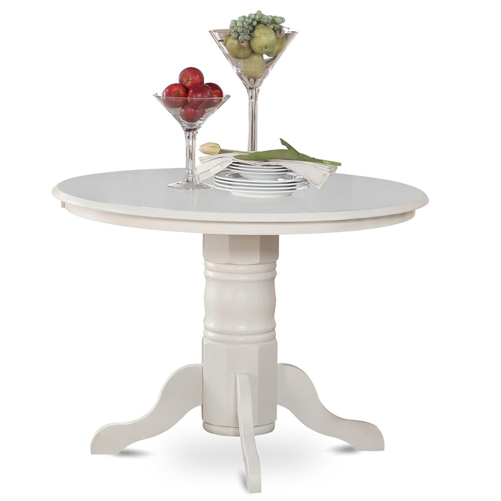 Dining Room Set Linen White, SHAB5-LWH-64. Picture 3