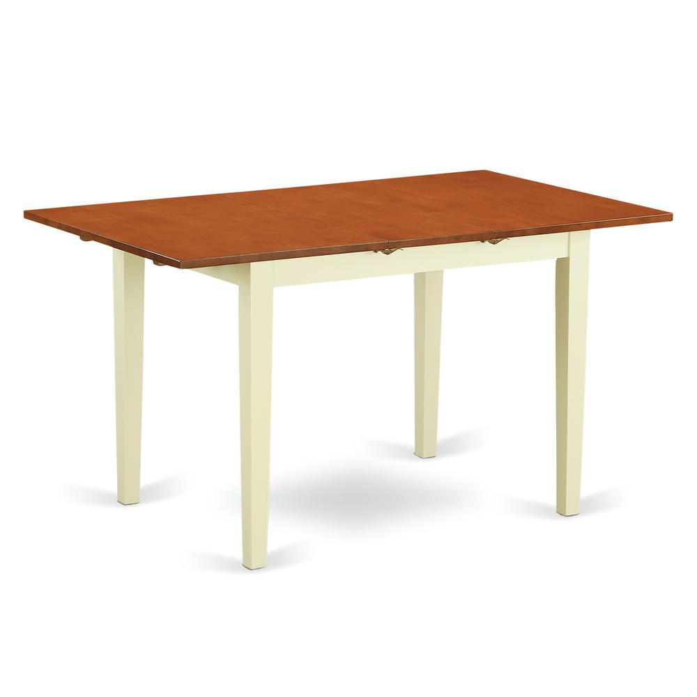 Dining Table- Dining Chairs, NODA5-LWH-W. Picture 2