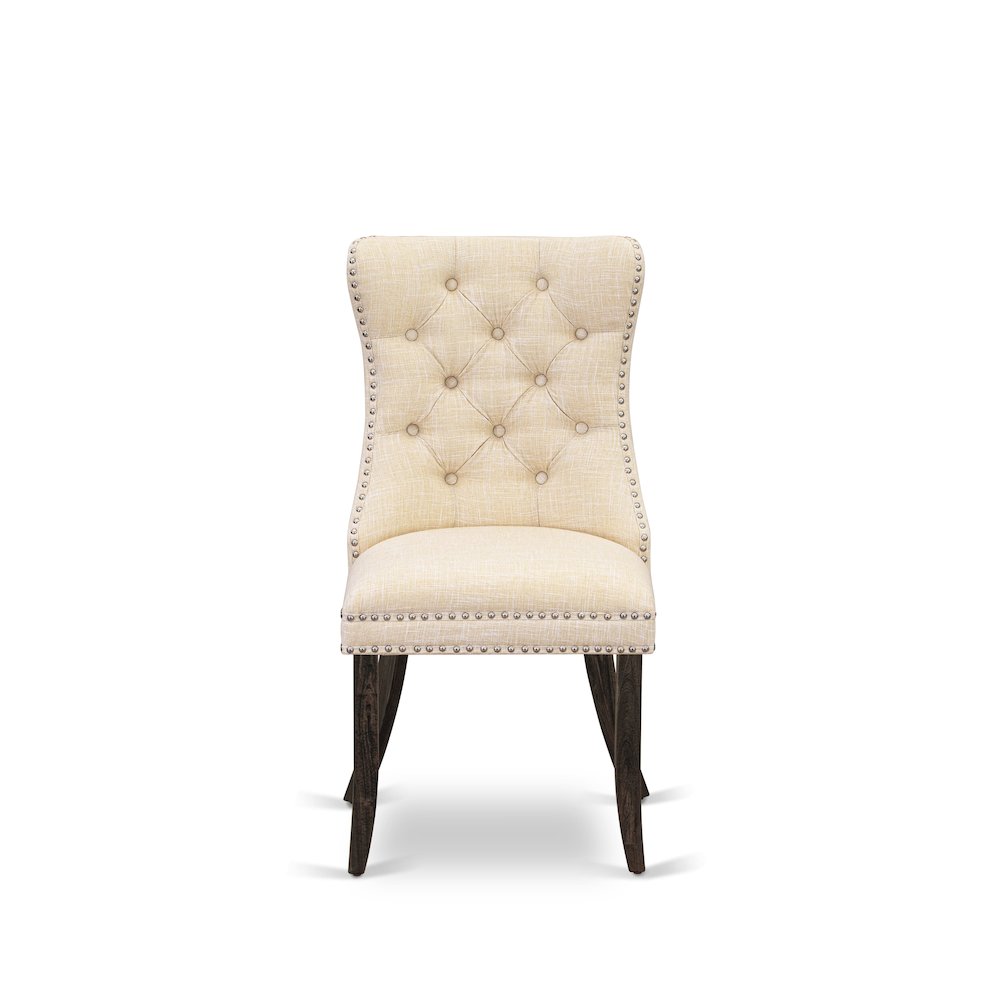 7 Piece Kitchen Set Consists of a Rectangle Dining Table with Butterfly Leaf. Picture 13