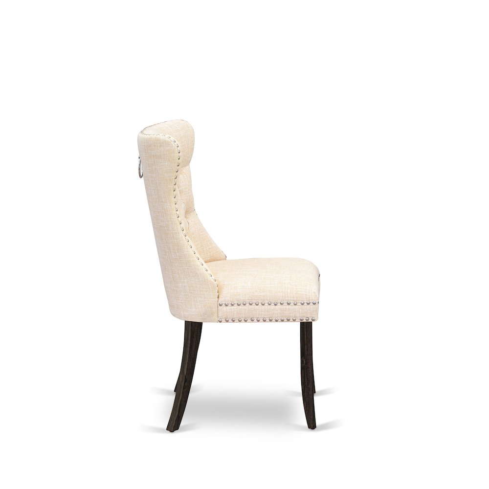 7 Piece Kitchen Set Consists of a Rectangle Dining Table with Butterfly Leaf. Picture 15