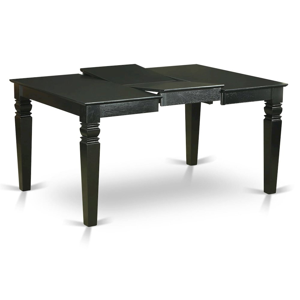 5 Piece Dining Table Set Consists of a Rectangle Wooden Table. Picture 2
