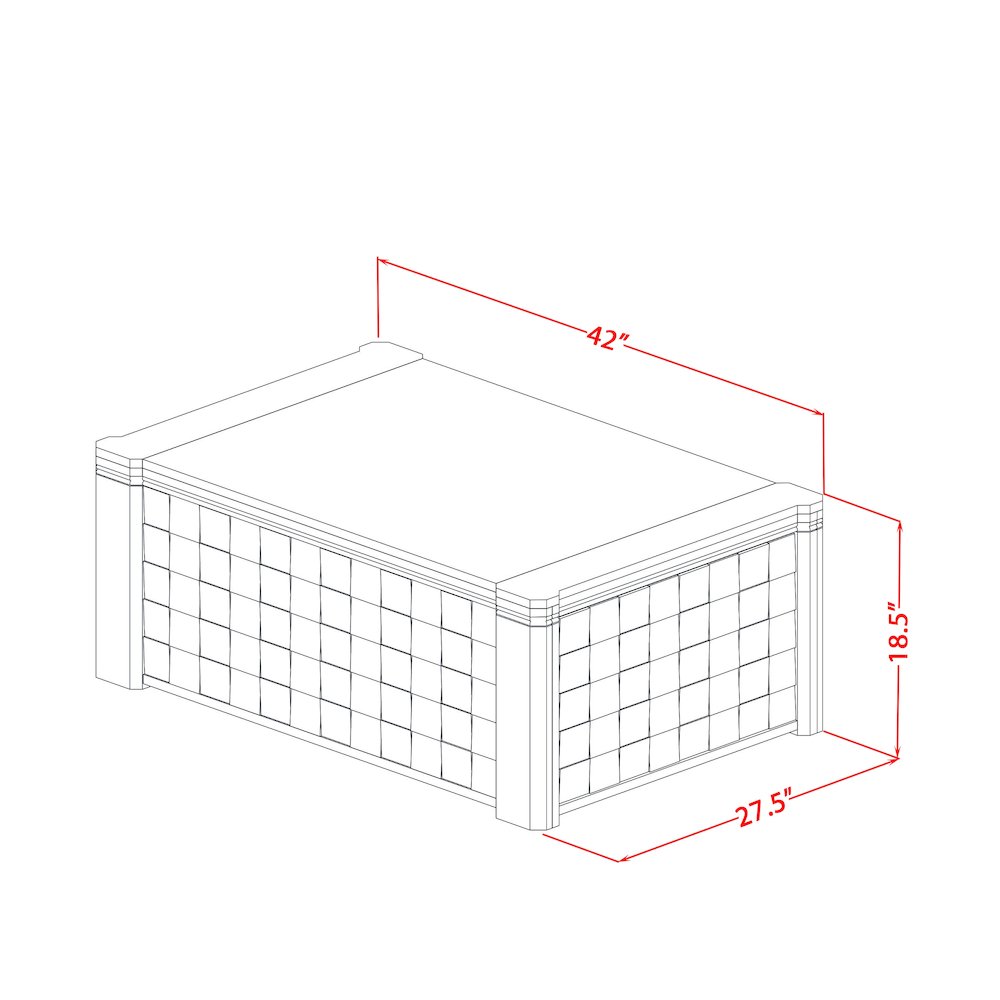 10 Pieces Extendable Dining Set, Antique White. Picture 25