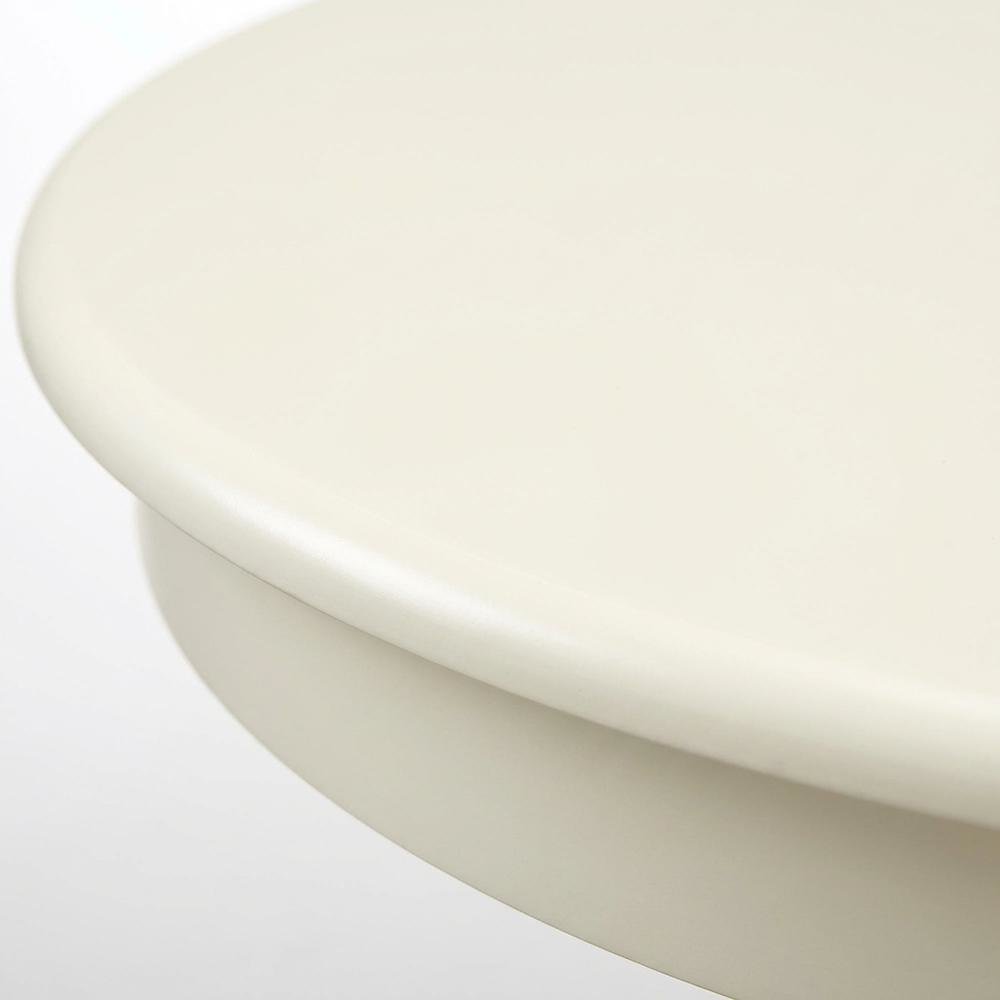 Elegant Round Small Dining Table – White Finish, Ideal for 2 or 4. Picture 5