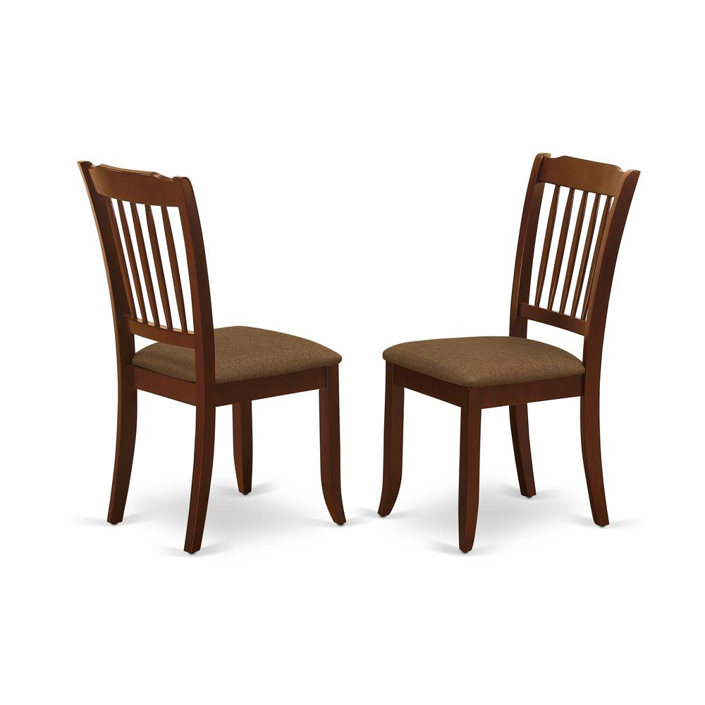 Dining Room Set Mahogany, NODA3-MAH-C. Picture 4
