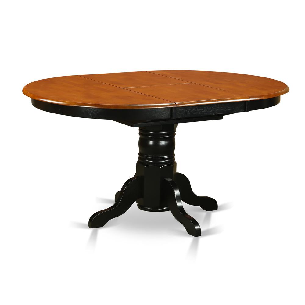 Dining Room Set Black & Cherry, KEDA5-BCH-W. Picture 3