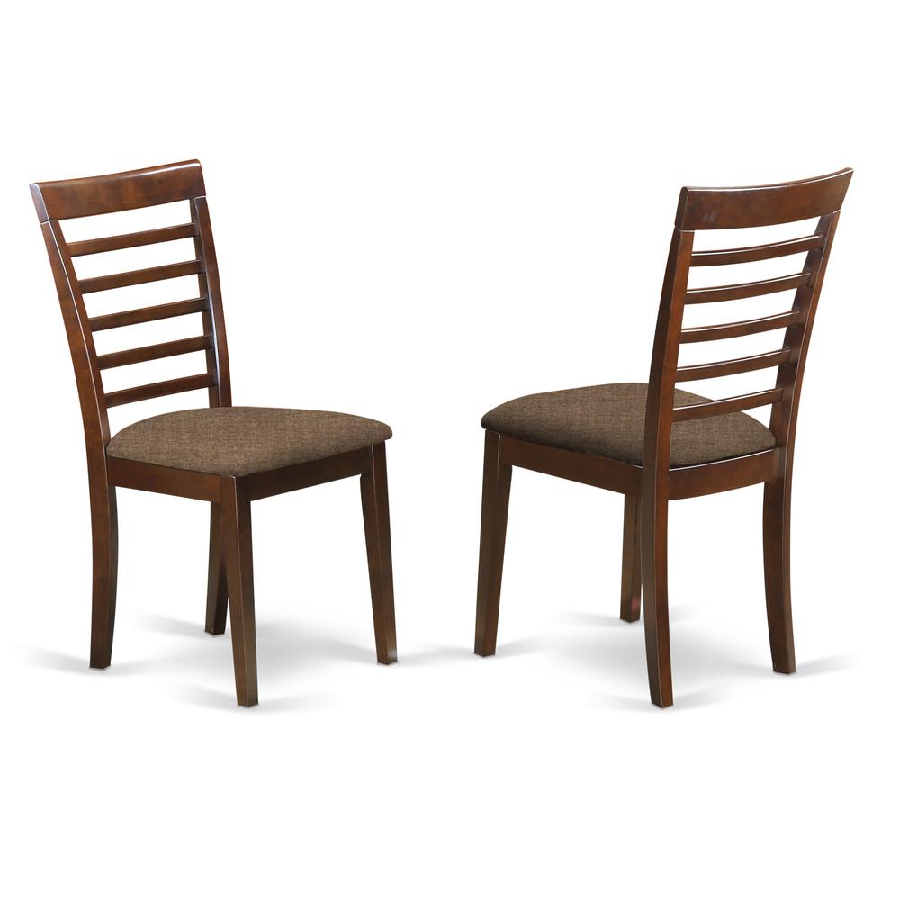 Dining Room Set Mahogany, DOML7-MAH-C. Picture 4