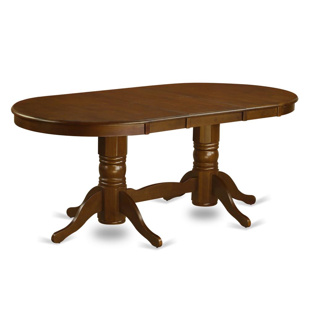 7  Pc  Dining  room  set  Table  with  Leaf  and  6  Kitchen  Dining  Chairs. Picture 3