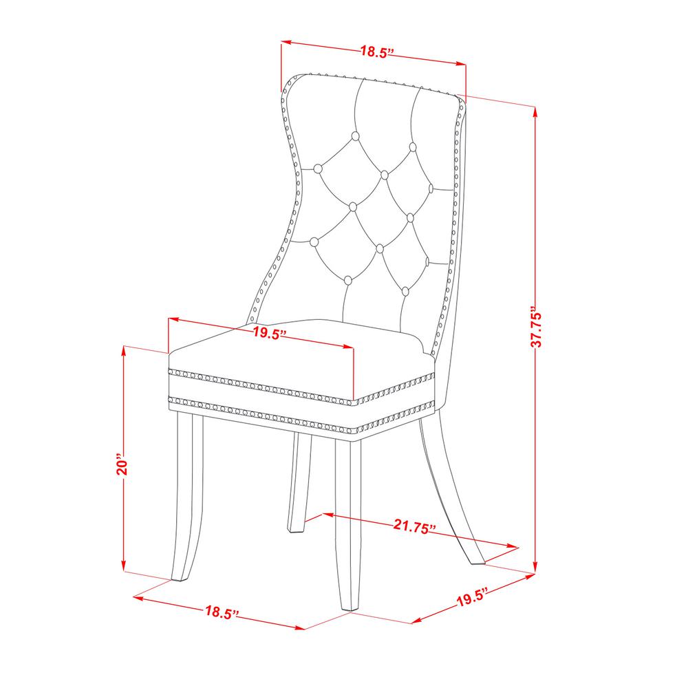 9 Piece Dining Set Consists of a Rectangle Dining Table with Butterfly Leaf. Picture 4