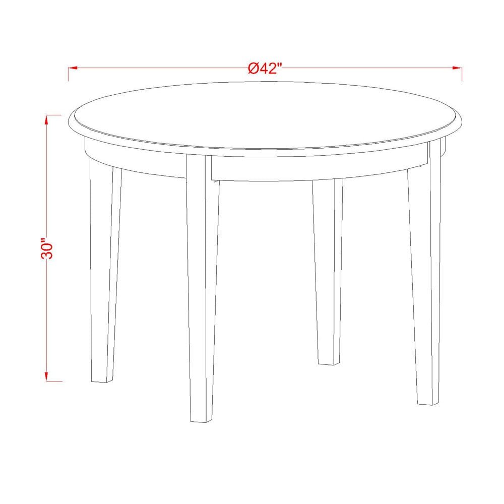 3 Piece Kitchen Table Set consists A Dining Room Table. Picture 4