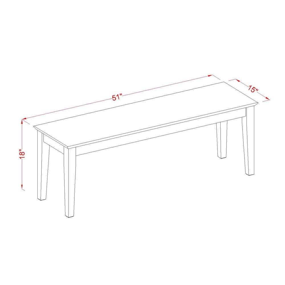 6 Piece Dinette Set Consists of a Rectangle Kitchen Table. Picture 14