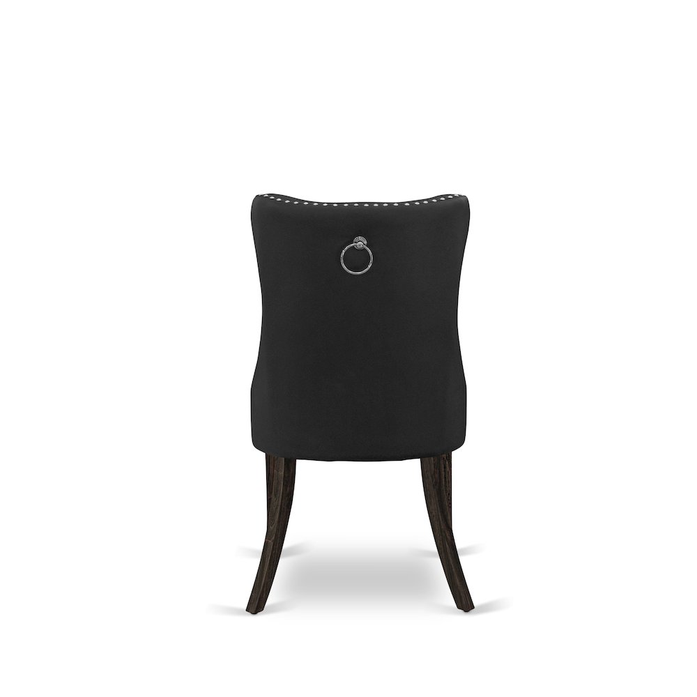 5 Piece Dinette Set Consists of a Rectangle Rustic Wood Dining Table. Picture 15