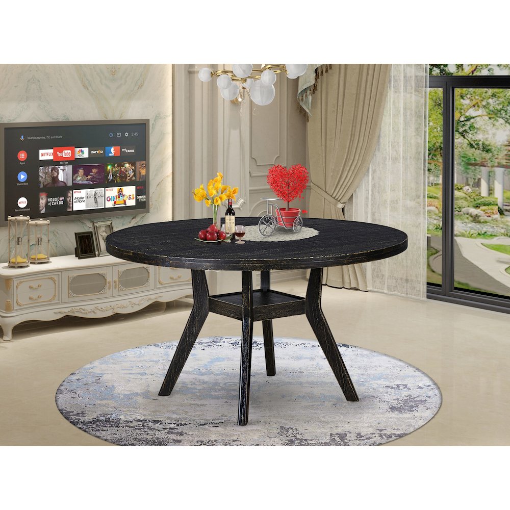 Wood Dining Table. Picture 2