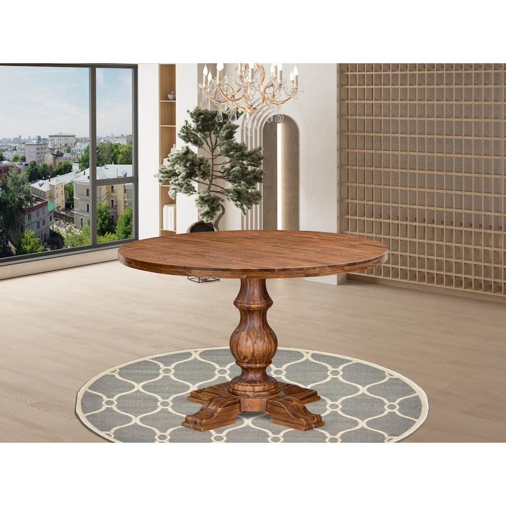Wood Dining Table. Picture 2