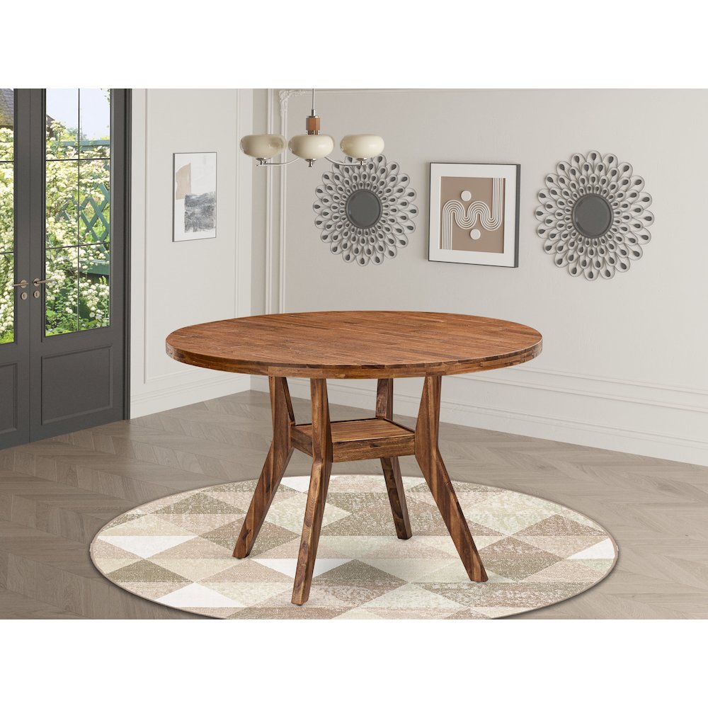 Wood Modern Dining Table. Picture 2