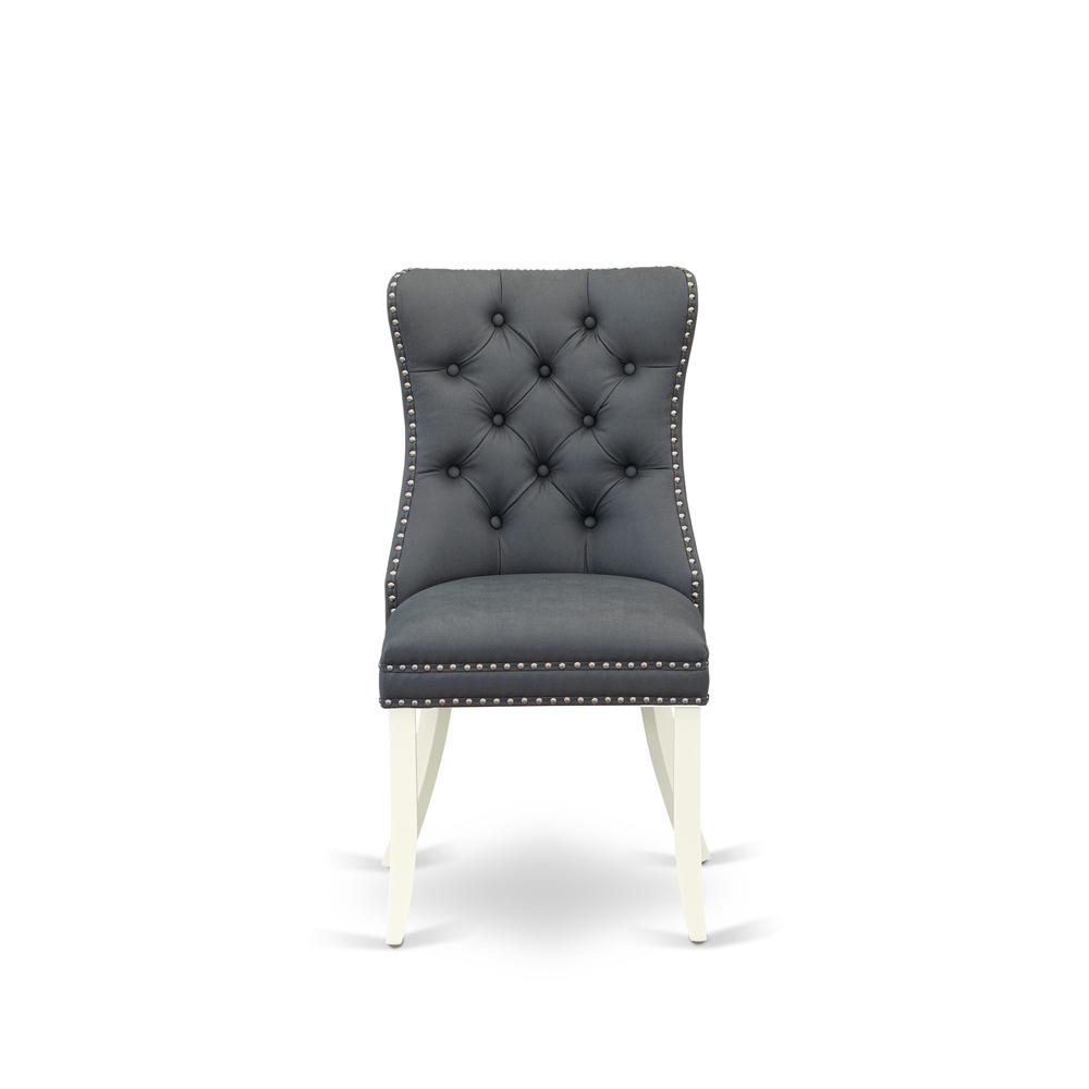 5 Piece Modern Dining Table Set Contains a Square Kitchen Table. Picture 3