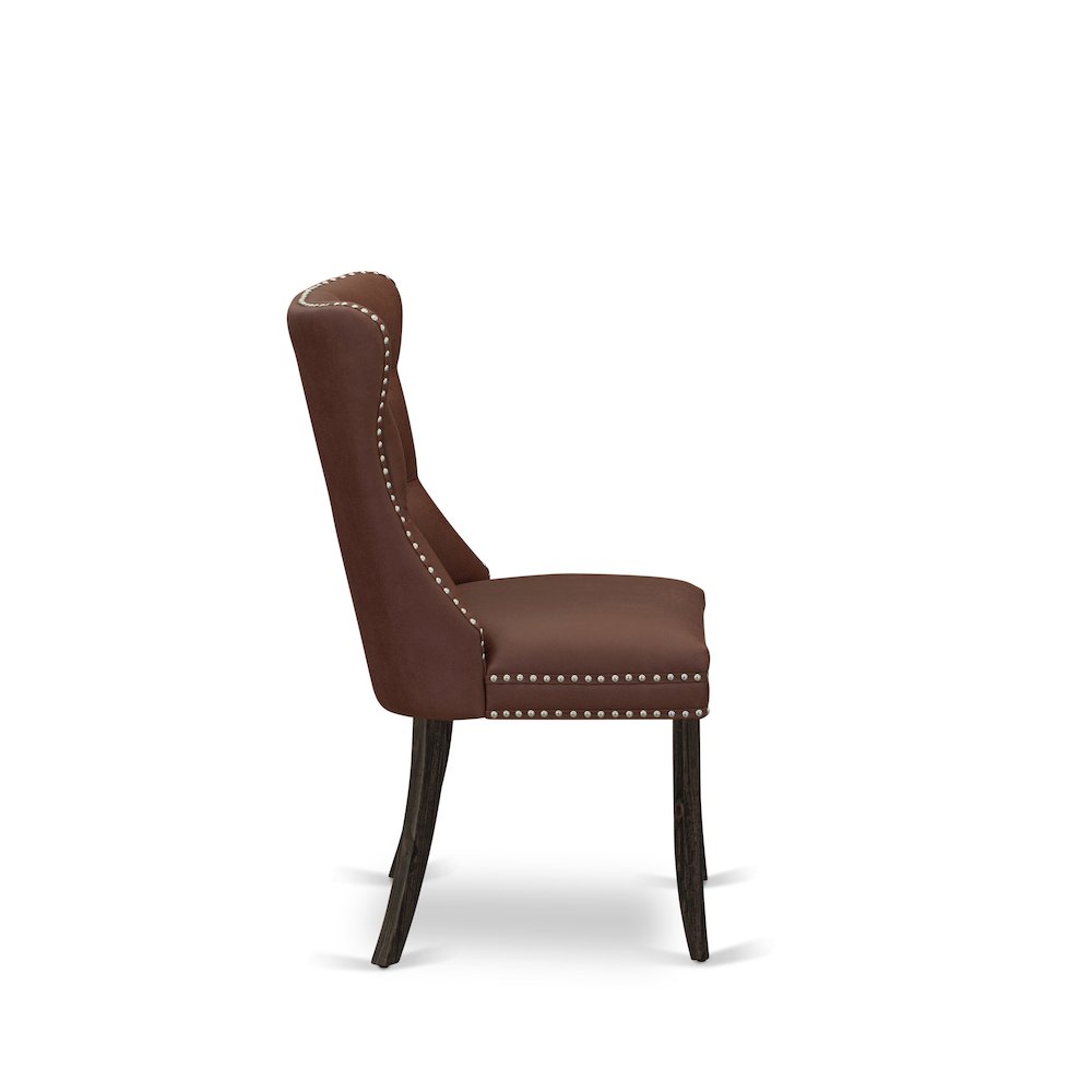 7 Piece Dining Table Set Consists of a Rectangle Rustic Wood Table. Picture 13