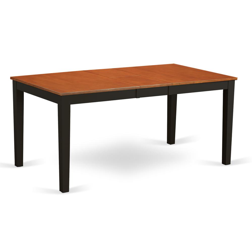 NIPF5-BCH-C 5 Pc Dining room set-Table with Leaf and 4 Dining Chairs. Picture 4