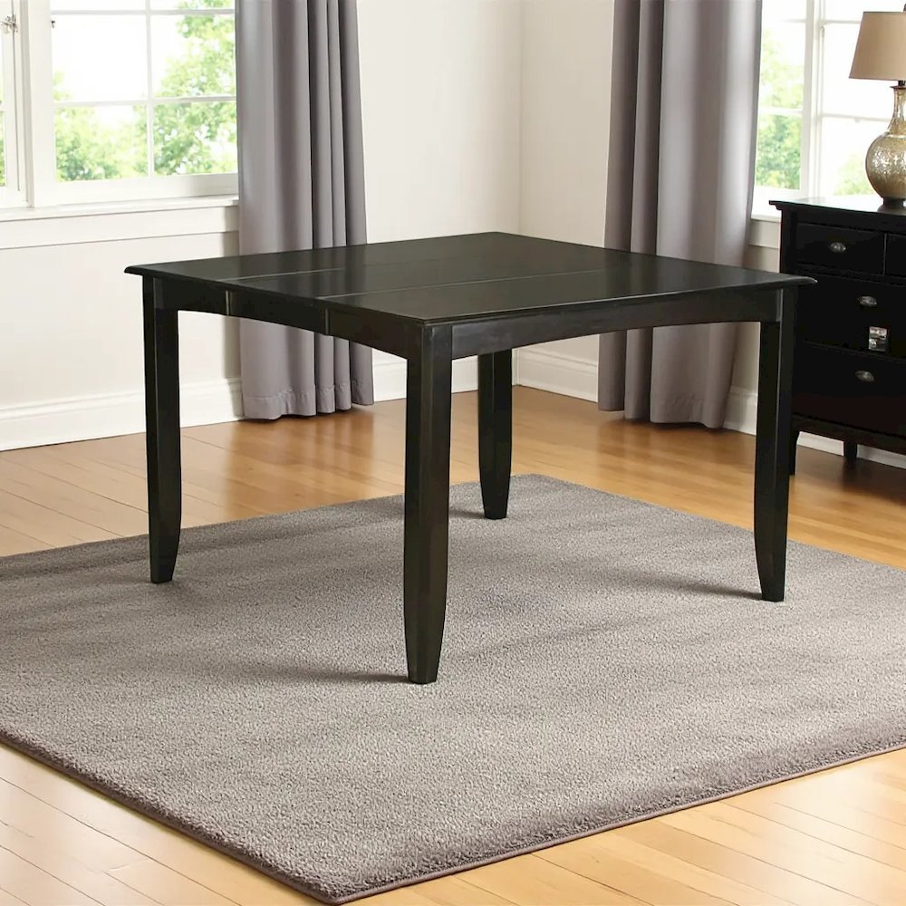 Elegant Counter Height Dining Table with Drop Leaf for Small Spaces. Picture 2