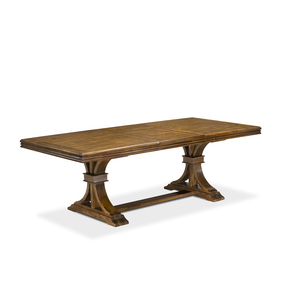 9 Pieces Dining table set a Rectangular Kitchen Table and 8 Dining Room Chairs. Picture 2