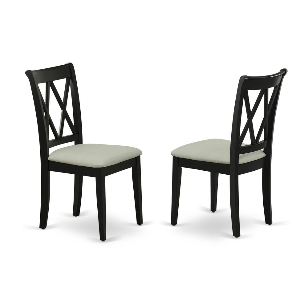 Dining Room Set Black, SHCL5-BLK-C. Picture 4