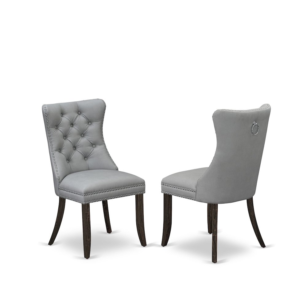 9 Piece Dinette Set Contains a Rectangle Dining Table with Butterfly Leaf. Picture 12